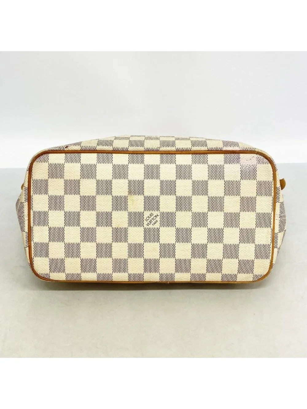 Louis Vuitton Tote Damier Azur Saleya PM White